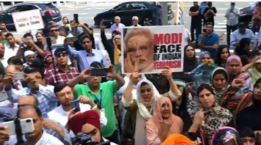 آج نیویارک میں بھارت مخالف احتجاجی مظاہرہ کیا جائے گا