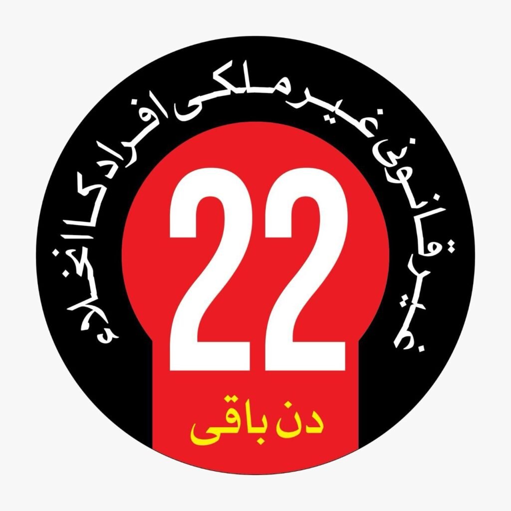 پاکستان سے غیر ملکیوں کے پاس واپس رضاکارانہ طور پر جانے کیلئے22دن باقی