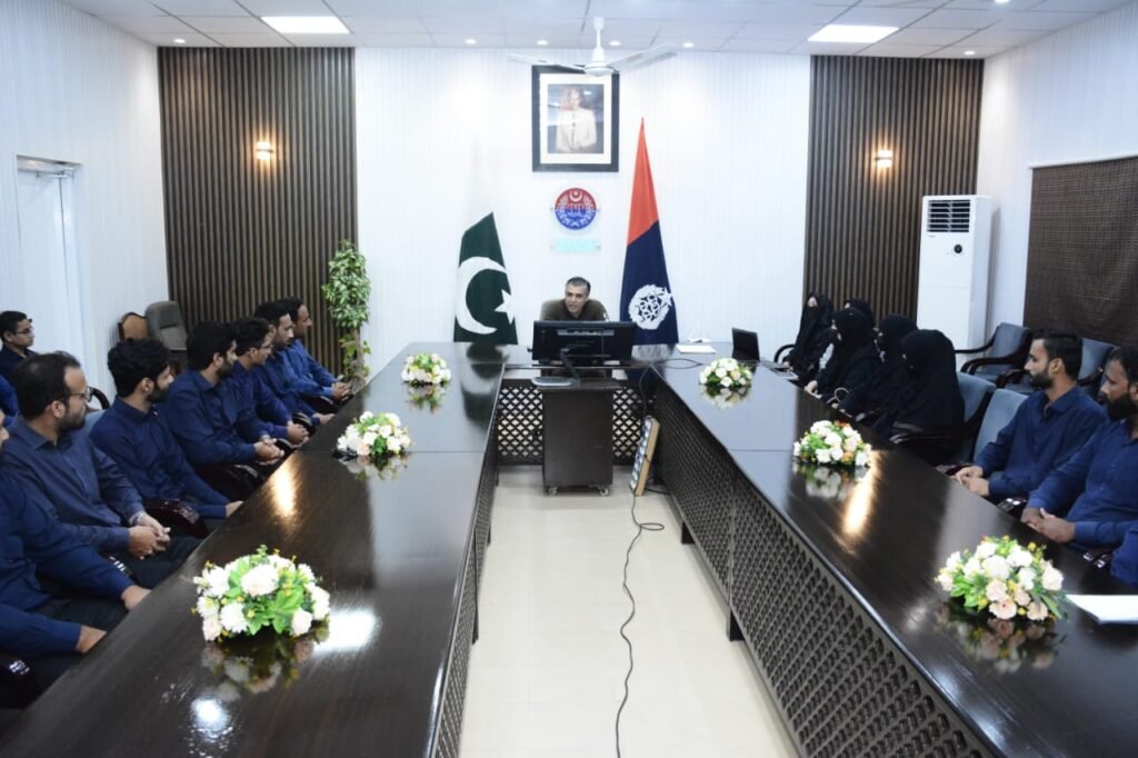 ڈی پی او کی ضلع بھر کے فرنٹ ڈیسک سٹاف سے میٹنگ