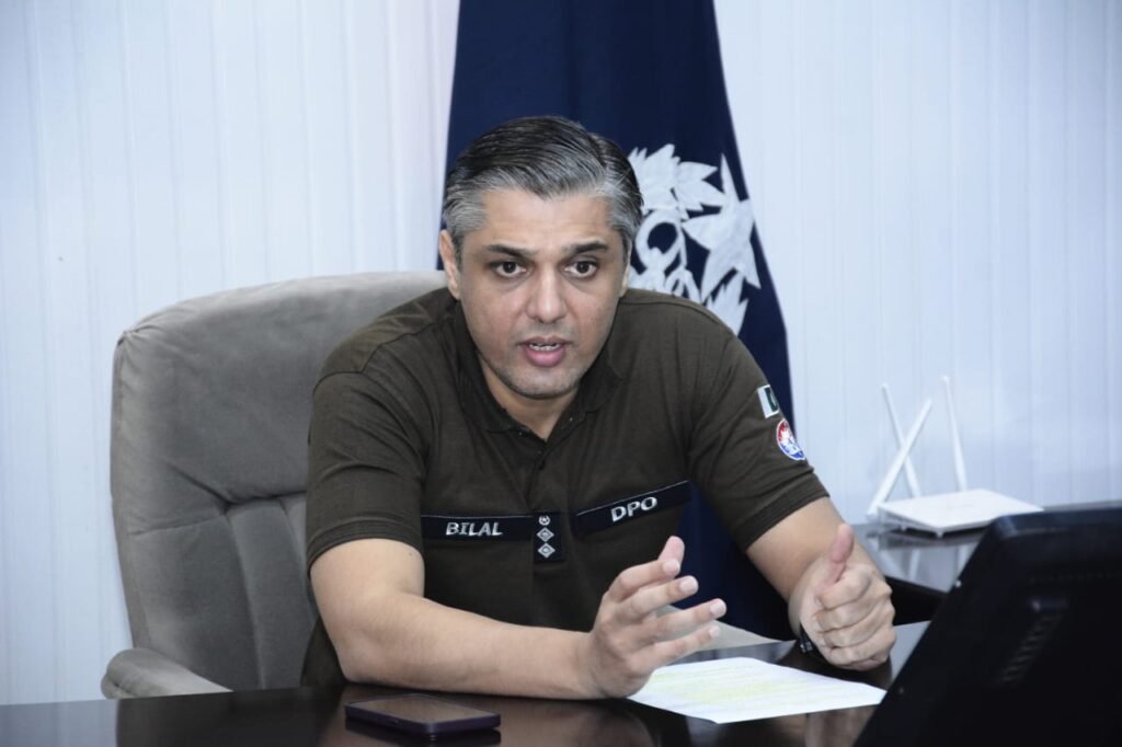 ڈی پی او کیپٹن (ر) بلال افتخار کیانی کرپٹ پولیس افسران کے خلاف ان ایکشن