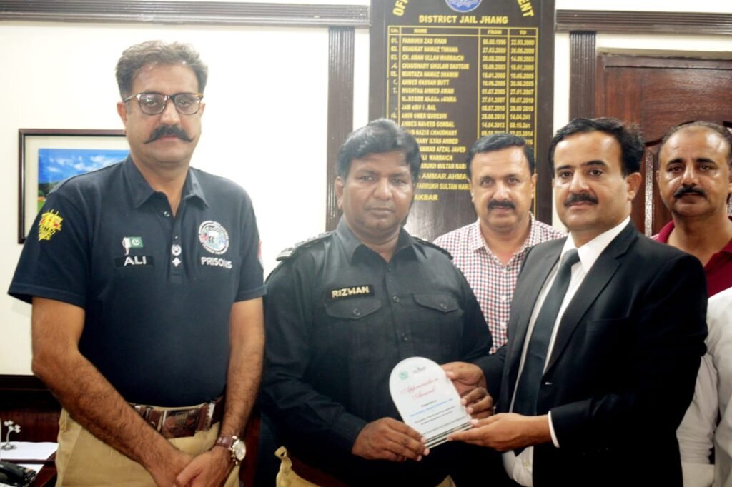 این سی ایچ ڈی،محکمہ تعیلم، محکمہ سوشل ویلفیئرسمیت مخلتف فلاحی تنظیموں کے باہمی اشتراک سے ڈسٹرکٹ جیل میں انٹرنیشنل لٹریسی ڈے منایا گیا