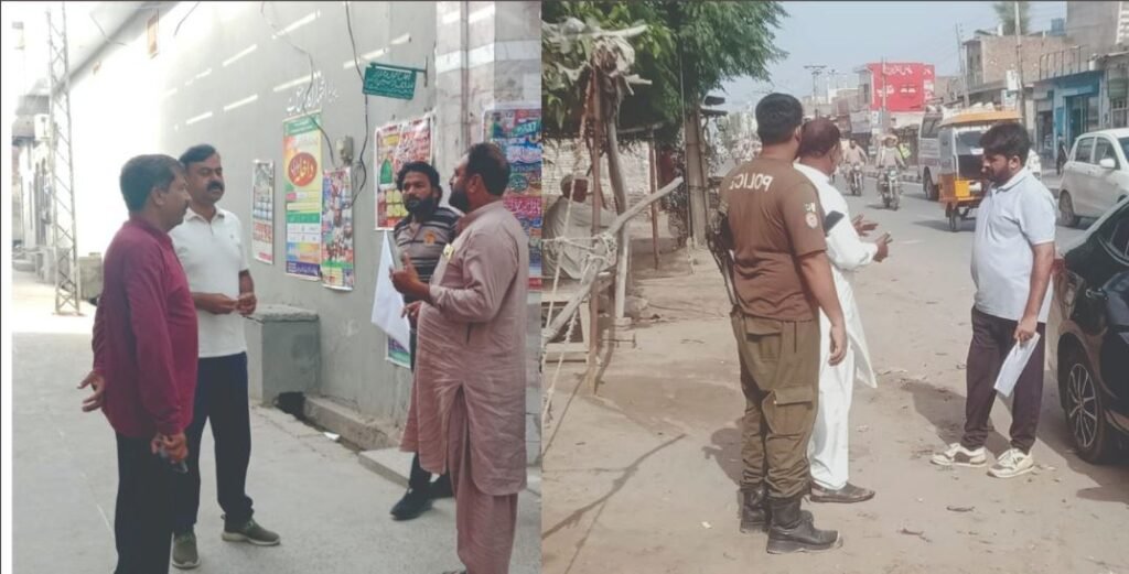 ستھرا پنجاب مہم کے تحت ضلع بھر میں صفائی آپریشن جاری