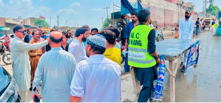 سرگودھا روڈ پر تجاوزات کے خلاف گرینڈ آپریشن