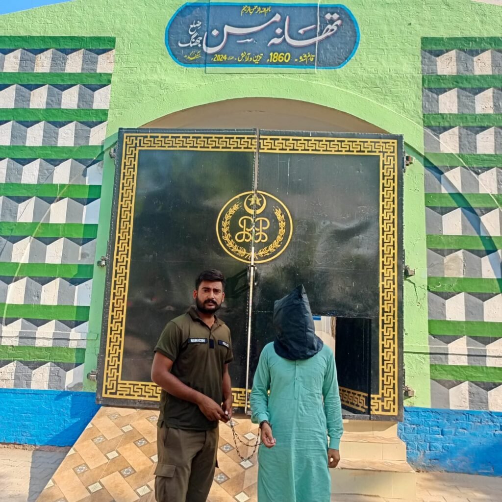 رسہ گیری اور چوری میں ملوث عرفان نامی ٹاؤٹ کو گرفتار کر لیا گیا، تھانہ مسن میں مقدمہ درج