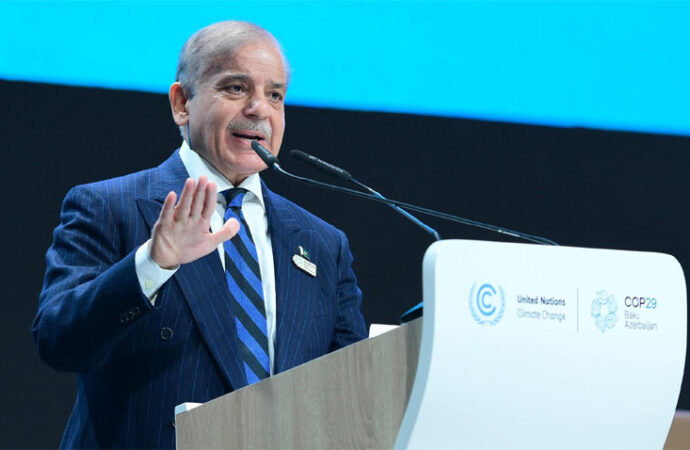 عالمی برادری موسمیاتی تبدیلی سے نمٹنے کیلئے مالی مدد کے وعدے پورے کرے،وزیراعظم