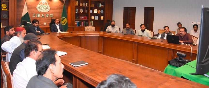 ڈپٹی کمشنر علی اکبر بھنڈر نے ہفتہ وار کارکردگی کا جائزہ