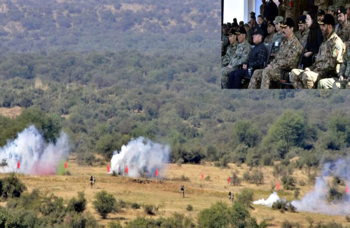 پاکستان اور چین کی مشترکہ فوجی مشق واریئر8 اختتام پذیر