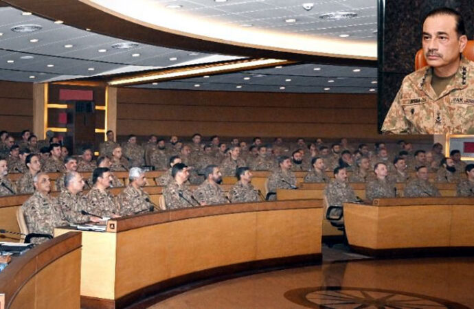 پاکستان آرمی کے 84ویں فارمیشن کمانڈرز کانفرنس کا انعقاد – چیف آف آرمی اسٹاف کی صدارت میں اہم فیصلے