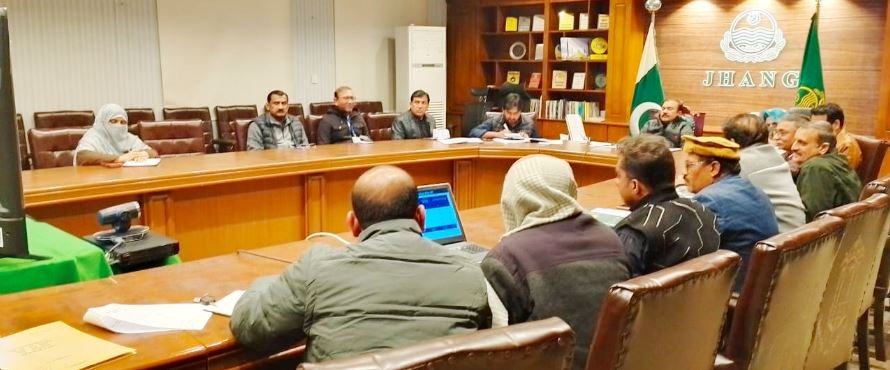 ڈپٹی کمشنر کی زیر صدارت انسداد پولیو مہم کے پہلے روز کی کارکردگی کے حوالہ سے جائزہ اجلاس