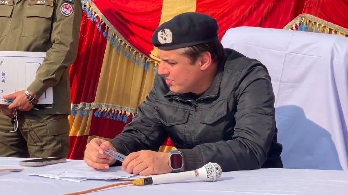 ڈی پی او کیپٹن (ر) بلال افتخار کیانی کی تھانہ مسن میں کھلی کچہری