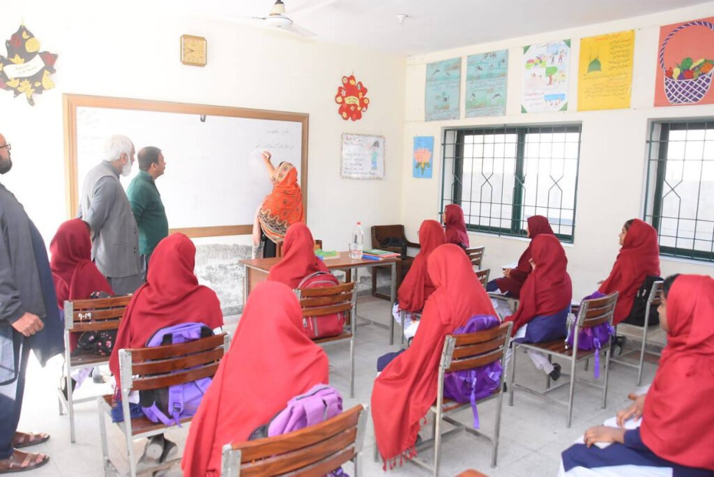 ڈپٹی کمشنرعلی اکبر بھنڈر نے سپیشل ایجوکیشن سینٹر کا دورہ کیا