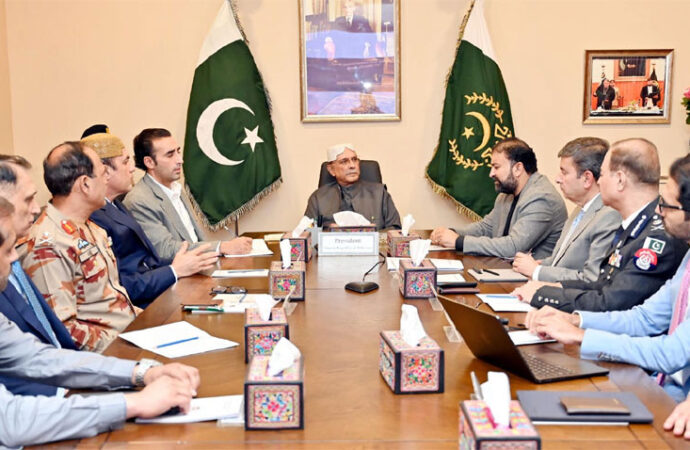 دہشت گرد عناصر کو ہر قیمت پر شکست دیں گے،صدر