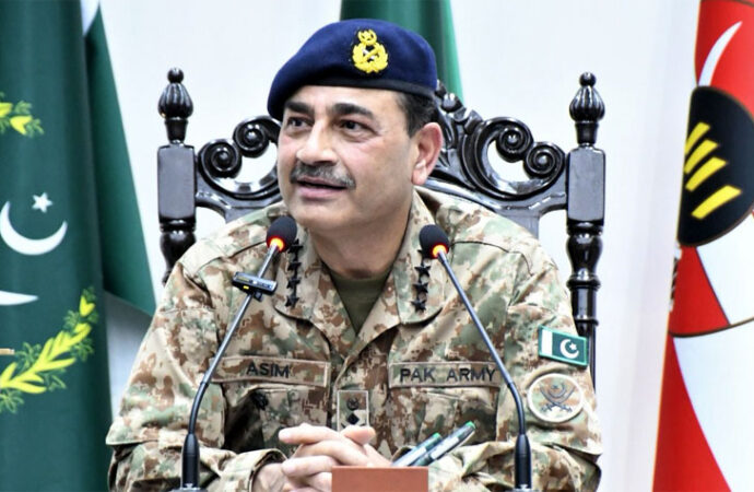 جوانوں کی پیشہ ورانہ صلاحیتوں کے فروغ میں انتھک محنت اور تربیت کو خصوصی اہمیت حاصل ہے,آرمی چیف