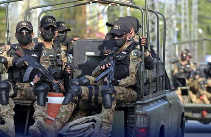 بنوں چھائونی پر دہشت گرد حملہ ناکام ، تمام16 دہشت گردہلاک