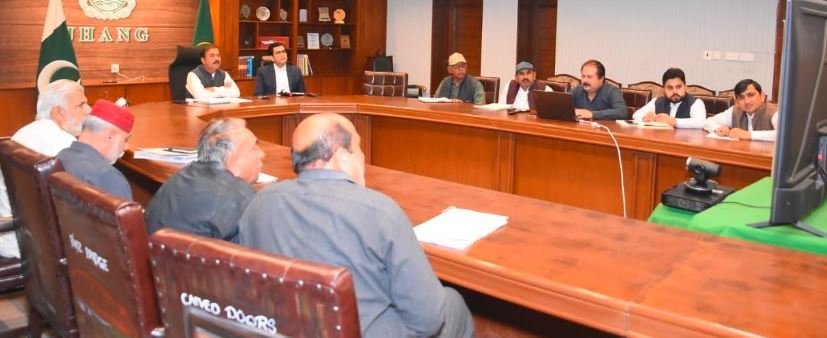 ڈپٹی کمشنر علی اکبر بھنڈر کی زیر صدارت جشن بہاراں 2025 کے انتظامات کے لئے جائزہ اجلاس