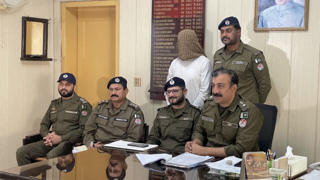 پولیس کی اہم کامیابی،بلائنڈ مرڈر ٹریس،بیٹا ہی قاتل نکلا ۔