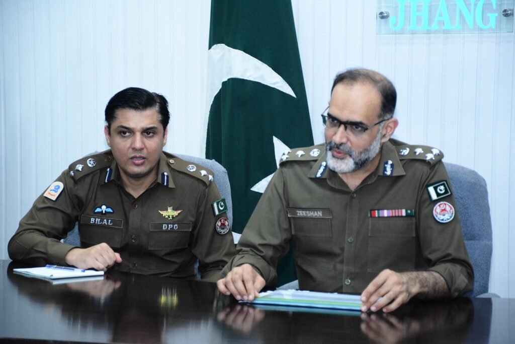 آر پی او فیصل آباد ذیشان اصغر کا یوم شہادت حضرت علی ؓ کے حوالے سے ضلع جھنگ کا دورہ