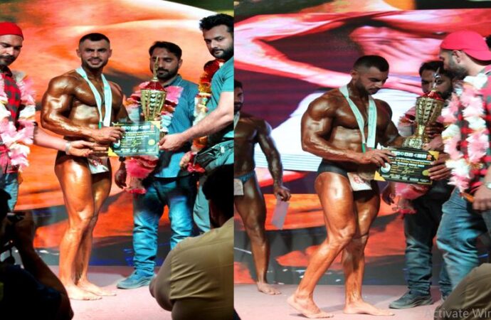 نیشنل گولڈ میڈل جتینے والا جھنگ پولیس کا باڈی بلڈر