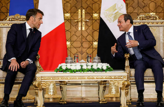 فرانس،مصر کی اسرائیلی حملوں اور جنگ بندی خلاف ورزیوں کی مذمت