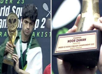 پاکستان کے نور زمان نے ورلڈ انڈر 23 سکواش چیمپئن شپ جیت لی