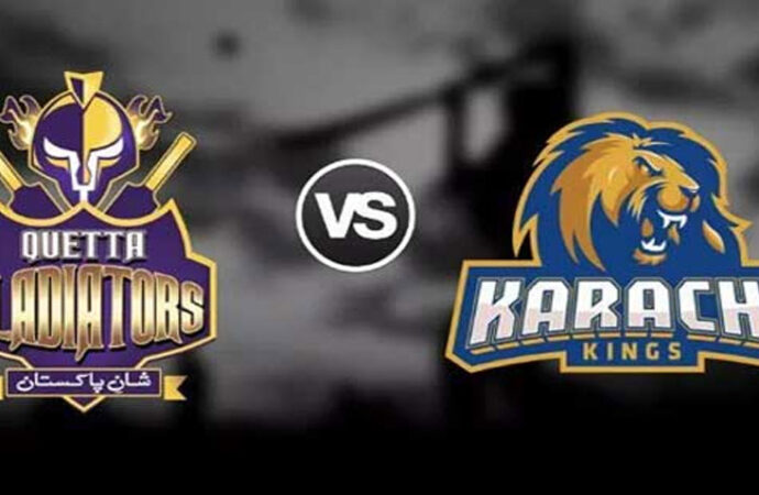 پی ایس ایل 10: کراچی کنگز نے کوئٹہ گلیڈی ائیٹرز کو شکست دے دی
