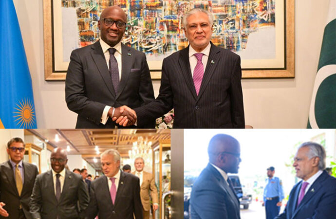 پاکستان اور روانڈا کا مختلف شعبوں میں تعاون بڑھانے پراتفاق