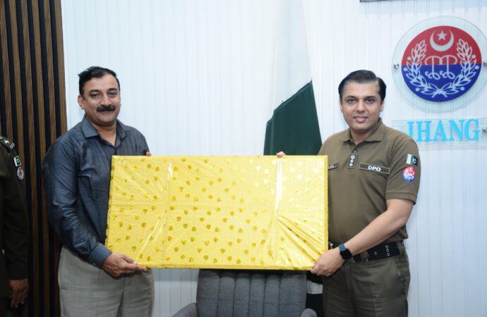 ایس پی انوسٹی گیشن کے تبادلے کے موقع پر الوداعی تقریب کا انعقاد