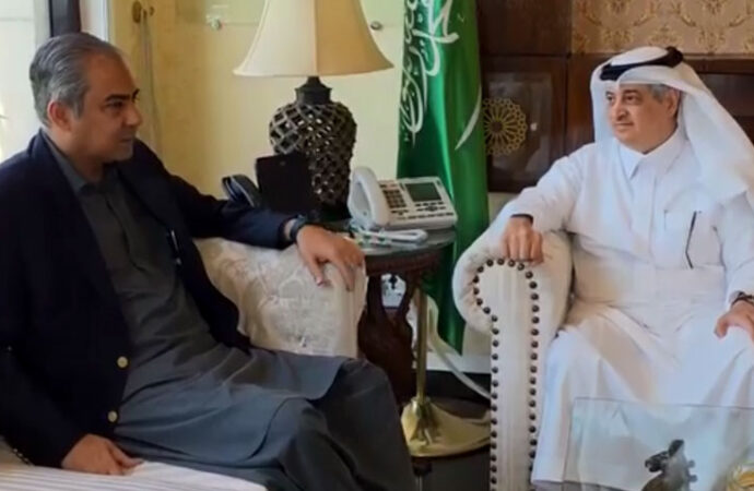 وزیر داخلہ محسن نقوی سے سعودی سفیر کی ملاقات، اہم امور پر تبادلہ خیال