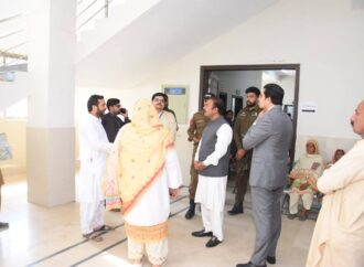 ڈپٹی کمشنر علی اکبر بھنڈر نے ڈسٹرکٹ ہیڈکوارٹر ہسپتال کا دورہ کیا