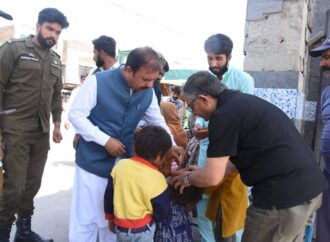 ڈپٹی کمشنر اور چاروں تحصیلوں کے اسسٹنٹ کمشنرز نے انسداد پولیو مہم کے پہلے روز فیلڈ وزٹ کئے