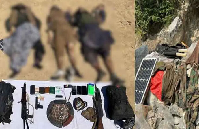 خیبر پختونخوا، سکیورٹی فورسز کی مختلف کارروائیوں میں 5 خوارج ہلاک