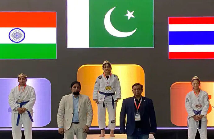 ایشیائی جیوجتسو چیمپئن شپ،پاکستان نے بھارت کوشکست دے دی