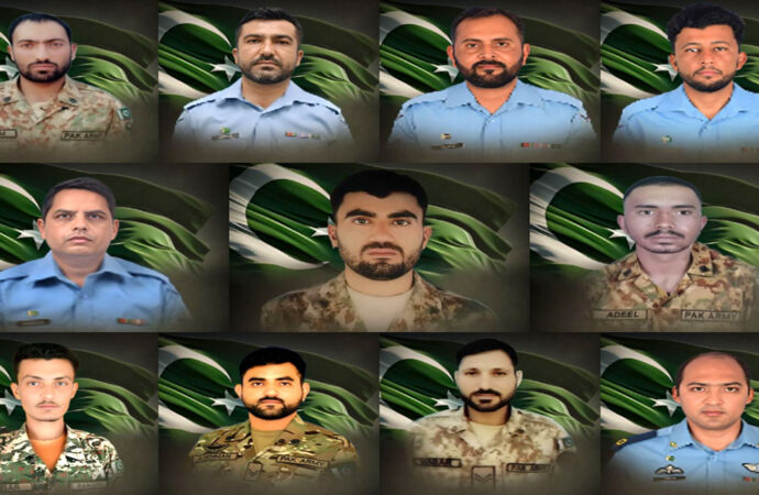 معرکہ حق کے دوران 40 عام شہری11فوجی جوان شہید ہوئے