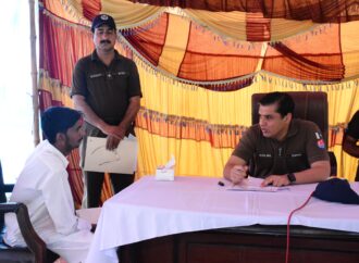 ڈی پی او کیپٹن (ر) بلال افتخار کیانی کی تھانہ مسن میں کھلی کچہری،