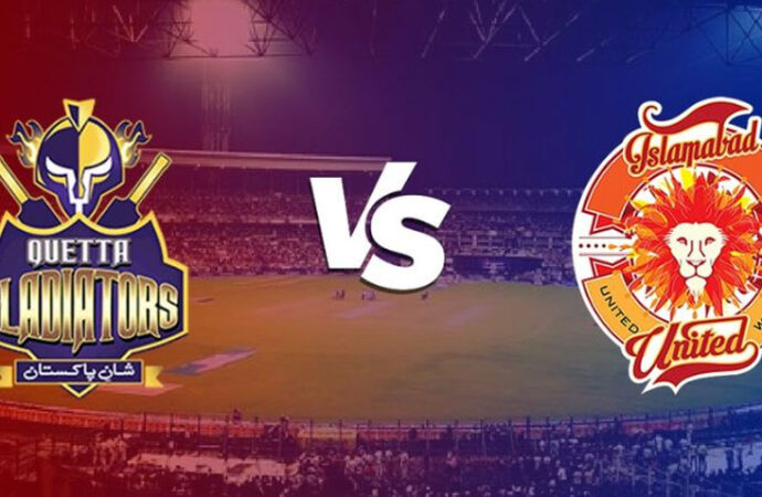 پی ایس ایل،پہلا ایلیمینیٹر میچ: کل اسلام آباد یونائیٹڈ اور کوئٹہ گلیڈی ایٹرز کے درمیان کھیلا جائے گا