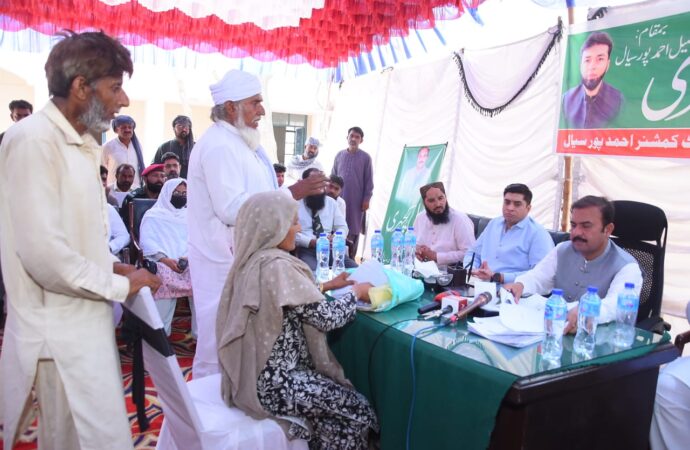 تحصیل سطح پر کھلی کچہریوں سے سائلین کی دہلیز پر انصاف کی فراہمی جاری ہے