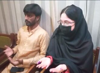 امریکہ سے آئی خاتون نے جھنگ کے نوجوان سے شادی کرلی