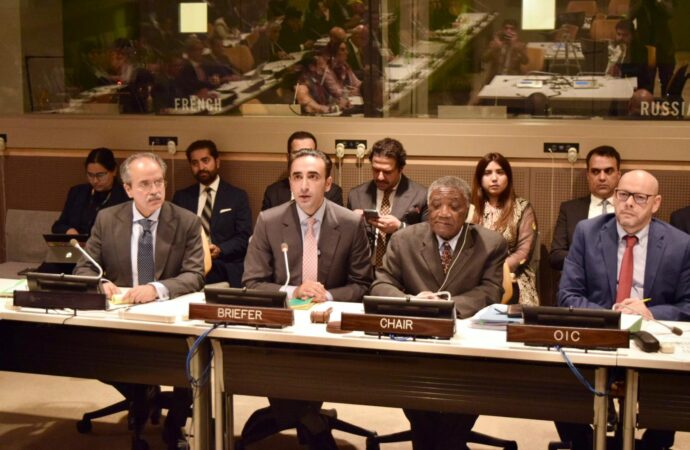 پاکستانی وفدکی او آئی سی کے رکن ممالک کوجنوبی ایشیا کی صورتحال پربریفنگ