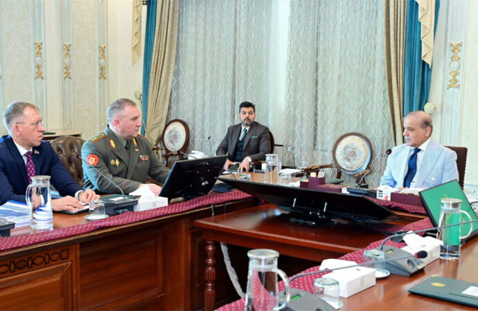 وزیراعظم کا بیلاروس کیساتھ معاشی شراکت داری مضبوط بنانے کی خواہش کا اظہار