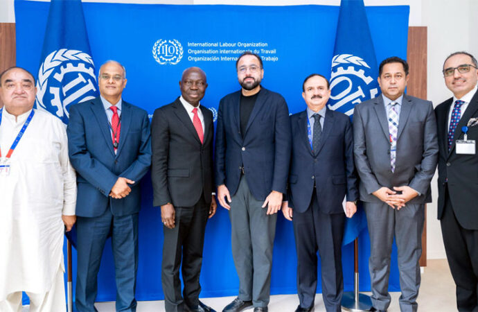 ڈی جی آئی ایل او نے محنت کشوں کی بہبود کیلئے پاکستان کے کردارکوسراہا