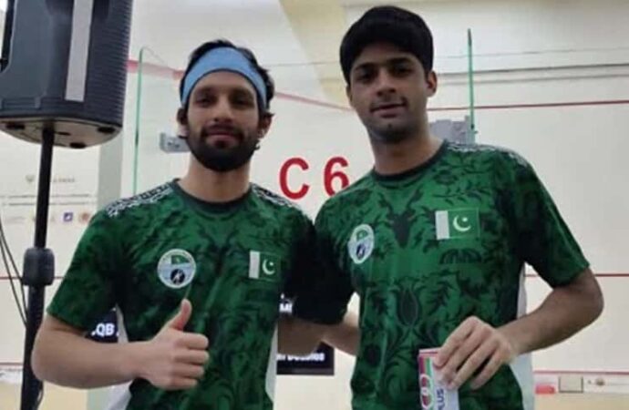 دوسری ایشین ڈبلز سکواش چمپئن شپ کا فائنل آج پاکستان اور بھارت کے درمیان ہوگا