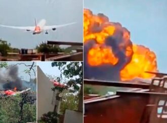 ائیر انڈیا کا مسافر طیارہ احمد آباد میں گرکر تباہ، 241 مسافر ہلاک ہوگئے,1 مسافر معجزانہ طور پر بچ گیا