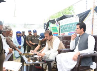 ڈپٹی کمشنرعلی اکبر بھنڈر نے ریونیو عوامی خدمت سروسز کے تحت محکمہ مال سے متعلقہ سائلین کی درخواستوں کی سماعت کی