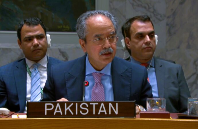 سلامتی کونسل میں پاکستان کا عراق کے استحکام، جمہوری پیشرفت اور انسانی امدادی کوششوں کی حمایت کا اعادہ