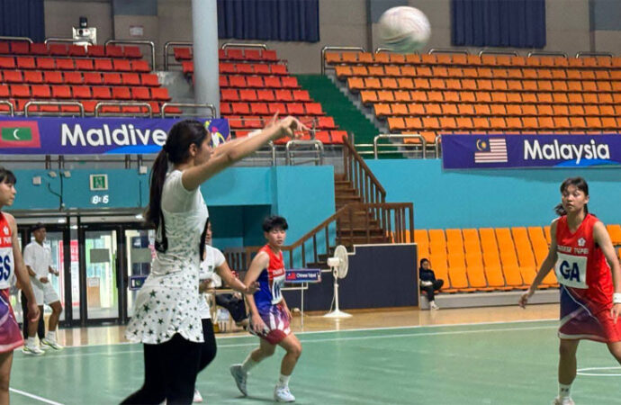 ایشین یوتھ گرلز نیٹ بال چیمپین شپ،پاکستان نے چین کو ہرا دیا