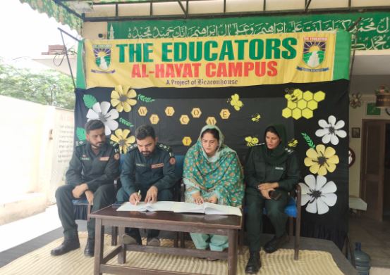 دی ایجوکیٹرز اسکول (الحیات کیمپس) جھنگ نے ریسکیو 1122 کے شہداء اور حاضر سروس اہلکاروں کے بچوں کے لیے،100% داخلہ فیس معاف ہوگی