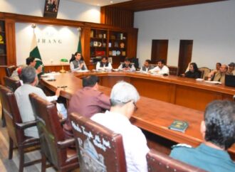 قائم مقام ڈپٹی کمشنر ڈاکٹر امتیاز محسن کی زیر صدارت محرم الحرام کے حوالے سے ڈسٹرکٹ ایمرجنسی بورڈ کا خصوصی اجلاس منعقد ہوا