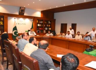 قائم مقام ڈپٹی کمشنر ڈاکٹر امتیاز محسن کی زیر صدارت ڈینگی کے خاتمے کے حوالہ سے اجلاس