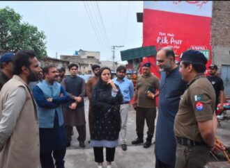 محرم الحرام کے انتظامات کے سلسلے میں کمشنر فیصل آباد ڈویژن مریم خان اور ریجنل پولیس آفیسر ذیشان اصغر کا جھنگ کا دورہ