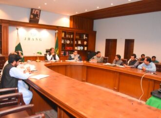 ڈپٹی کمشنر علی اکبر بھنڈر کی زیر صدارت واسا جھنگ کے قیام کے بعد ضلعی ٹرانزیکشن کمیٹی کا پہلا اجلاس